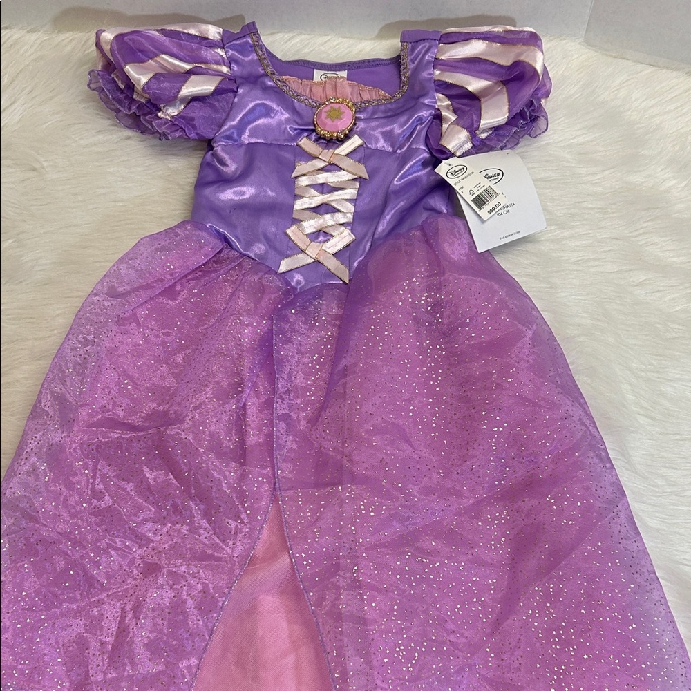 Disney Rapunzel inspired Lavender & pink Princess Costume for Kids NWT Size 4